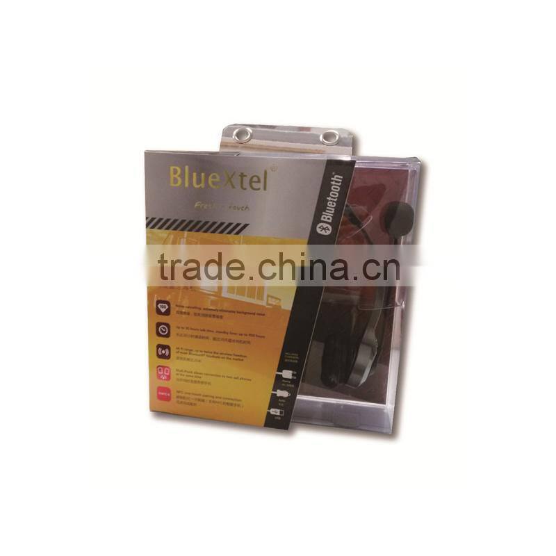 Over head with boom mic Mono customer service Bluetooth headphone cheap price