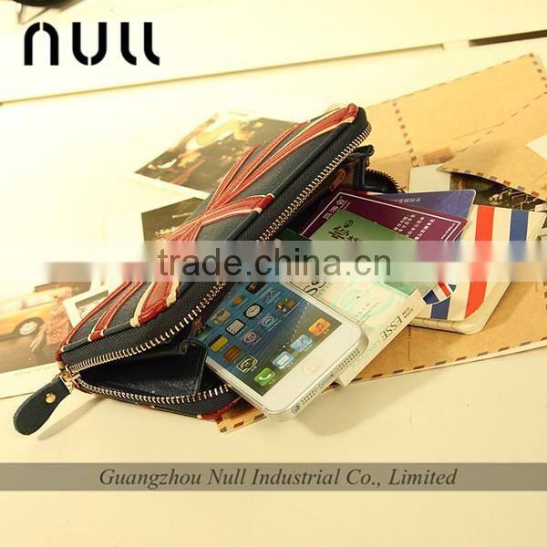 flat design popular custimized style cell phone wallet