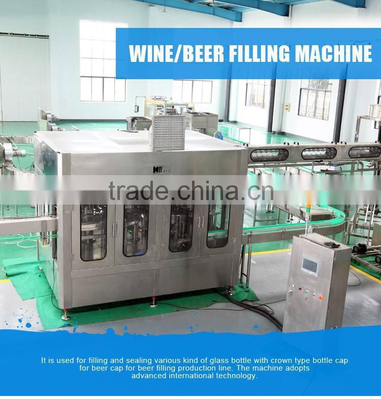 Washing Filling Capping Beer Equipment