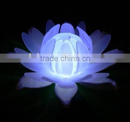 Battery operated Water-proof Artificial lotus