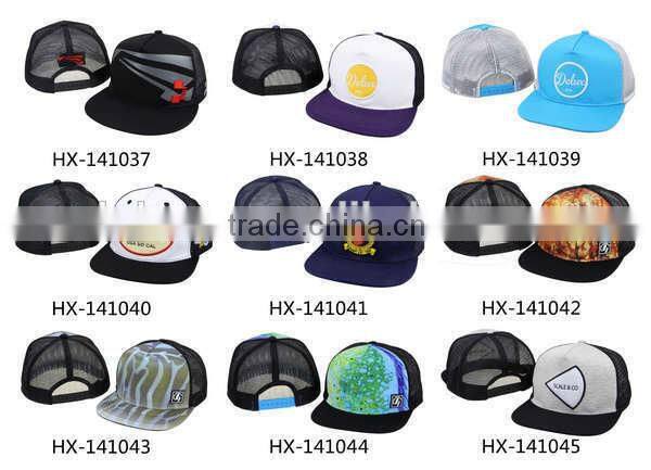 High quality most fashion custom cap with mesh