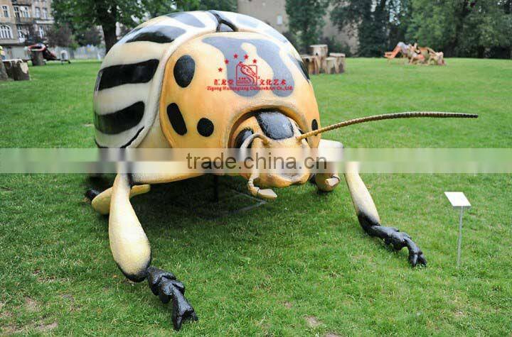 Amusement park Decoration Animatronic Insects models