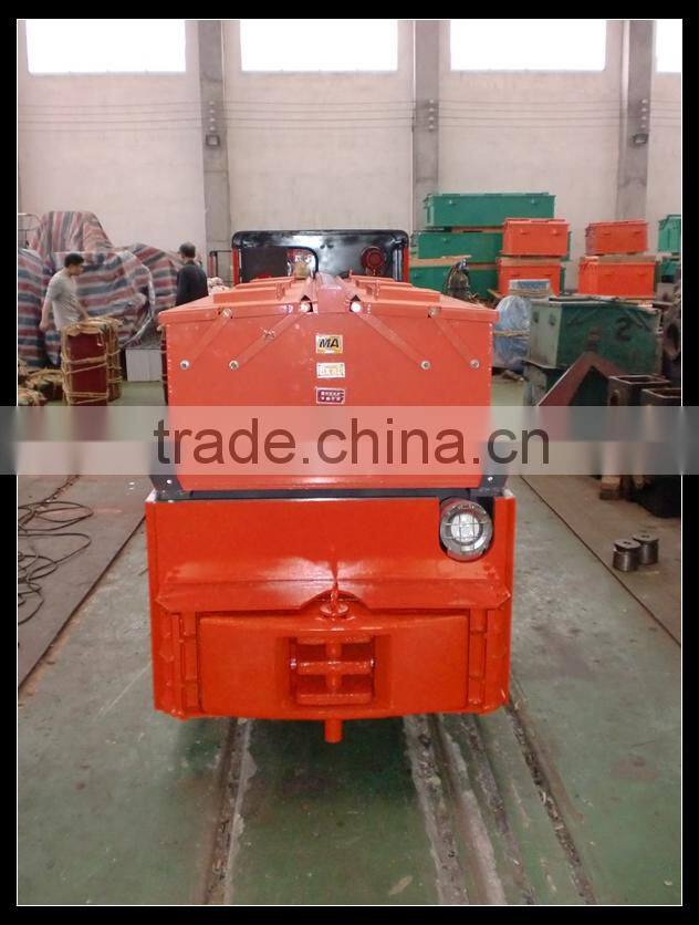 CTY8/6.7.9G-144VUnderground Mine Electric Locomotive, Explosion-proof Tunnel Locomotive for Sale