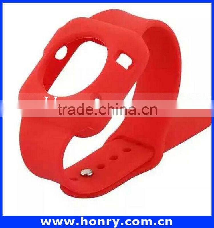 Hot selling Smart Watch Silicone Fitness Watch Replacement Wristband for Apple Watch