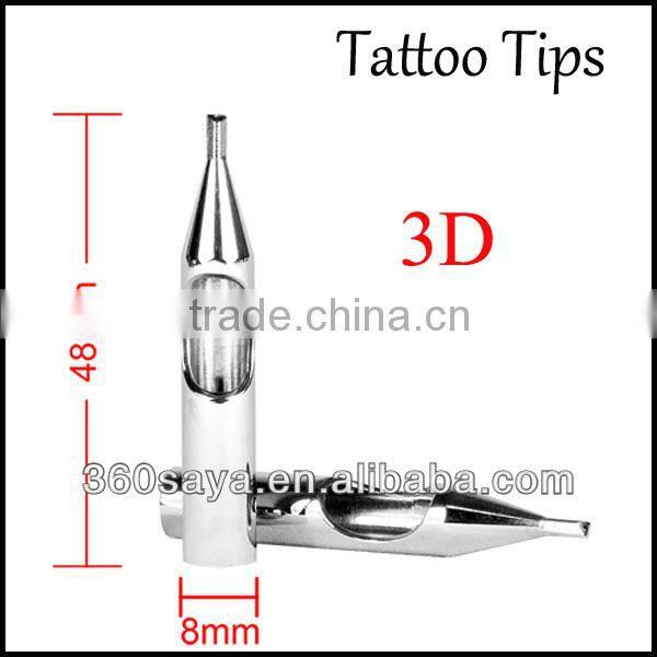 professional stainless steel tattoo tip 7R round shape tattoos