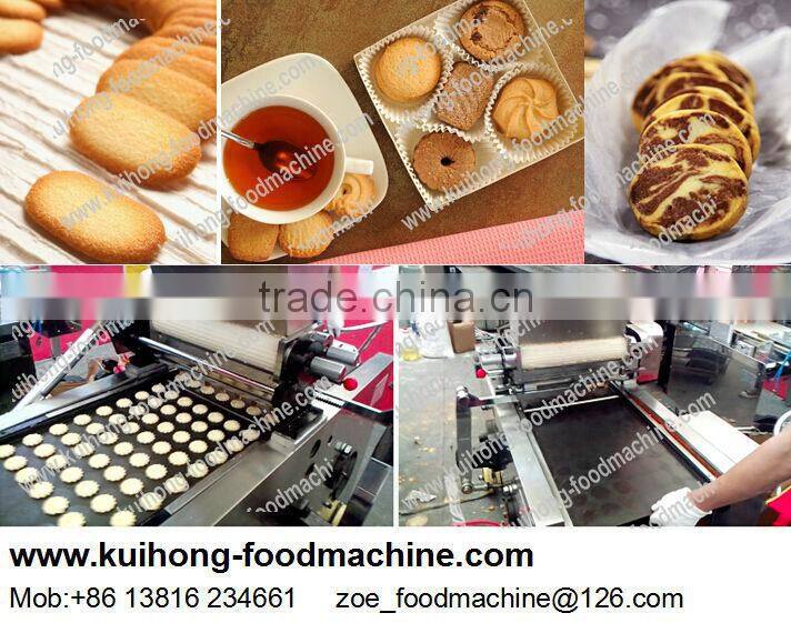 PLC Cookies making machine/semi-automatic cookies machine