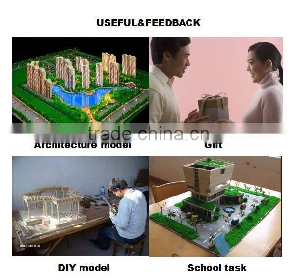 architecture scale plastic model bridge, artificial model bridge bearing for 1/75