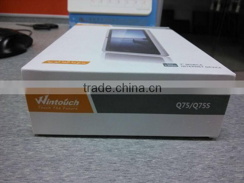 wintouch Q75S multi color tablet pc with cheapest price for christmas