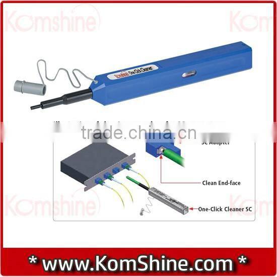 Optical Connector One Click Cleaner KomShine KOC-250/125 Fiber Endface Pentype Cleaner/Push Cleaner, Fiber Ferrule Cleaning Tool