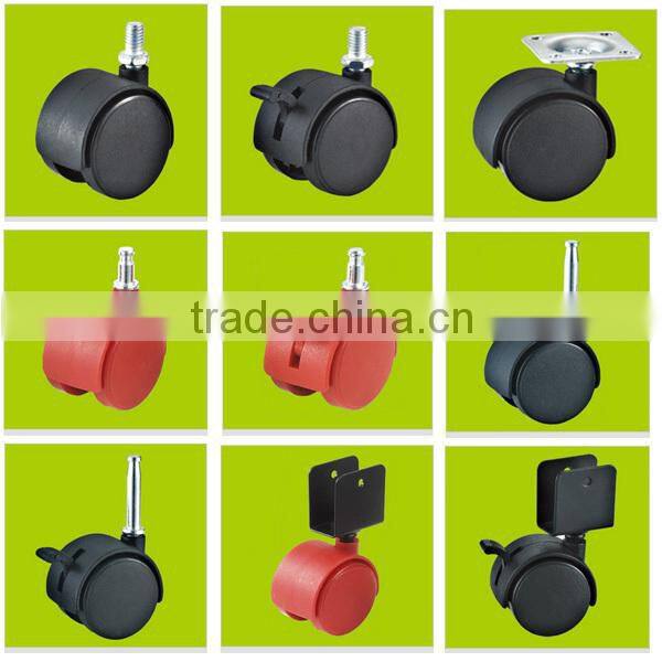 PVC Grip Ring Stem Castor Furniture Wheel