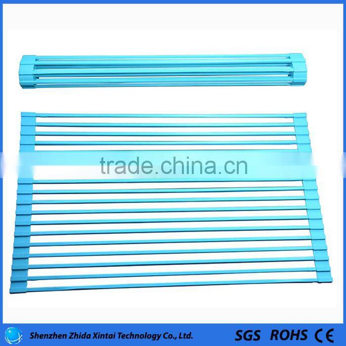 Tableware Use and Storage Holders & Racks Square Stand Type Dish Dryer With White Box Packing