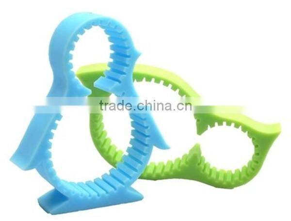Promotional Multifunctional Lovely Chicken Shaped Silicone Bottle Opener for bulk