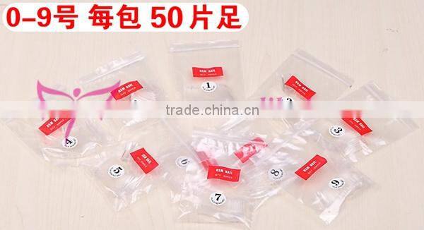 New ABS material Artificial half cover Nail Tip 500pcs