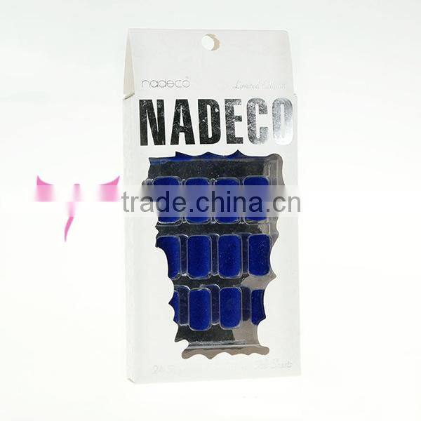 nail art tutorial velvet flocking nail tips wholesale