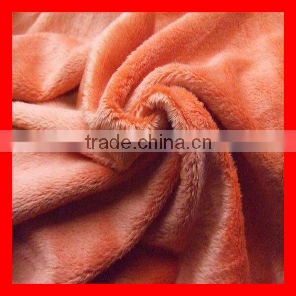 Polyester Short Pile Velour Fabric