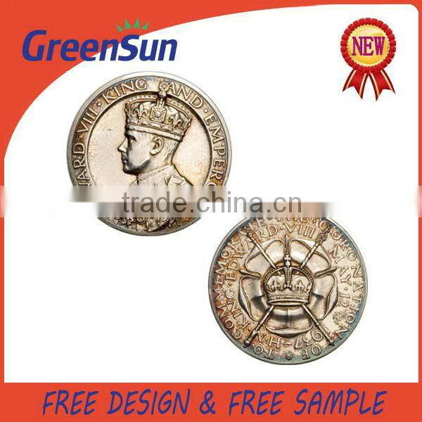 The Most Popular Best sell dual tone challenge coins