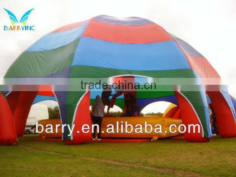 Colorful inflatable advertising tent professional tent good publicity and low cost portable