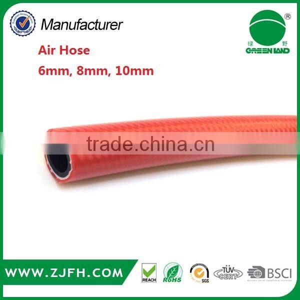 pvc welding hose , gas cutting hose,bule and red color ,high preuusre hose for gas and air