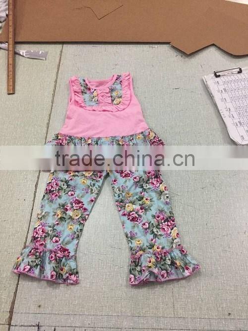 2016 New summer preorder clothes Toddler Girl Boutique Summer Giggle Moon Outfit little girls spring and summer cutest outfits