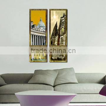 abstract painted canvas