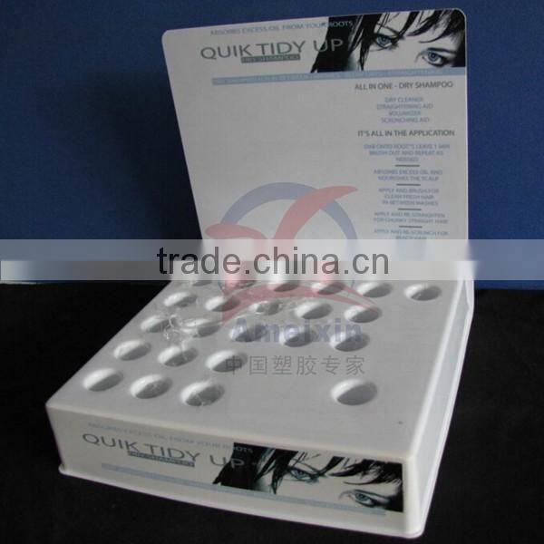 OEM Design Black HIPS Counter Trays