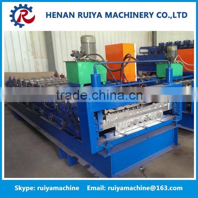 corrugated sheet metal roof making machine, Double Layer for Corrugated and Trapezoidal Roof Tile Machine