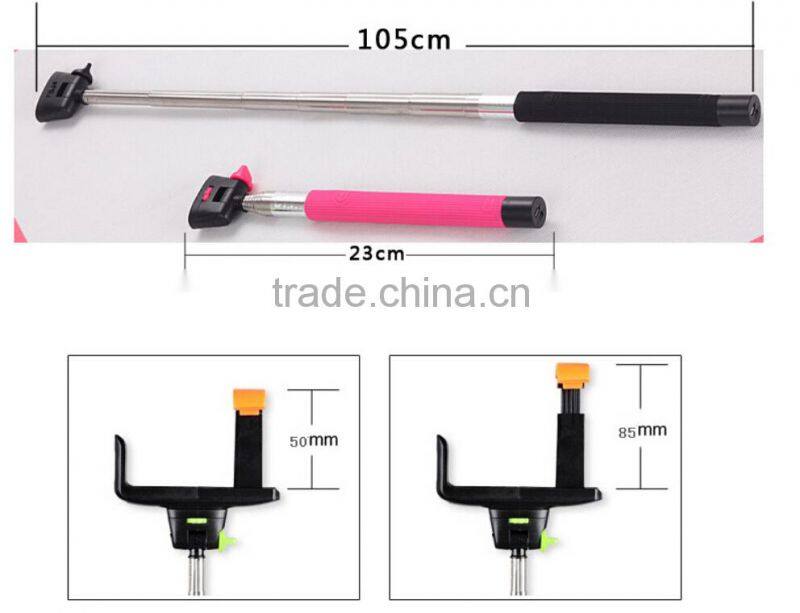 Factory direclty supply selfie stick,bluetooth monopad,bluetooth selfie stick