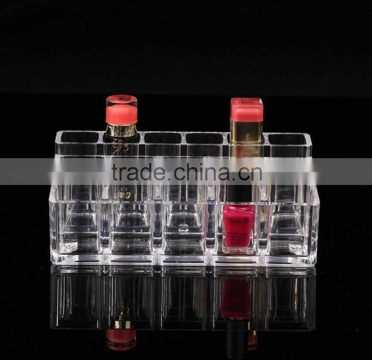 32 holes lipstick display acrylic display