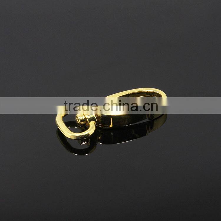 Brightness silver swivel snap hook dog hook for bag parts fashion metal