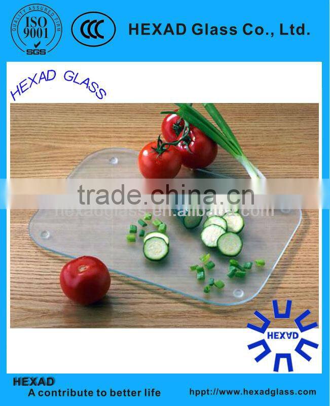 Easy Clean, Safety, Duribity Toughened Glass Cutting Board
