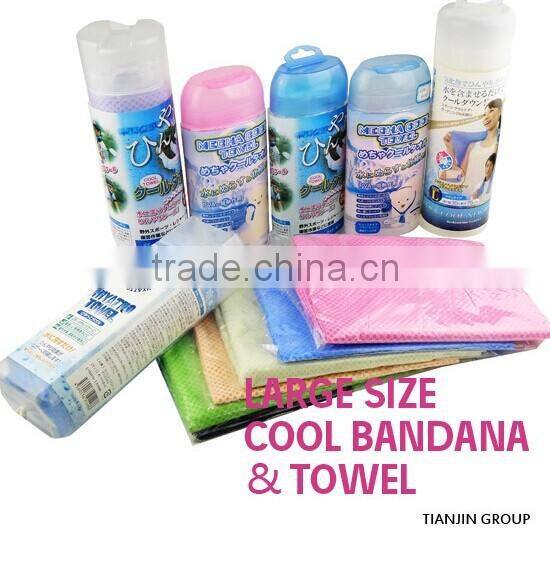 Super absorbent cheap PVA cleaning cooling towel