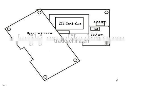 BSJ-A08 fleet management system gps tracking system with fuel sensor