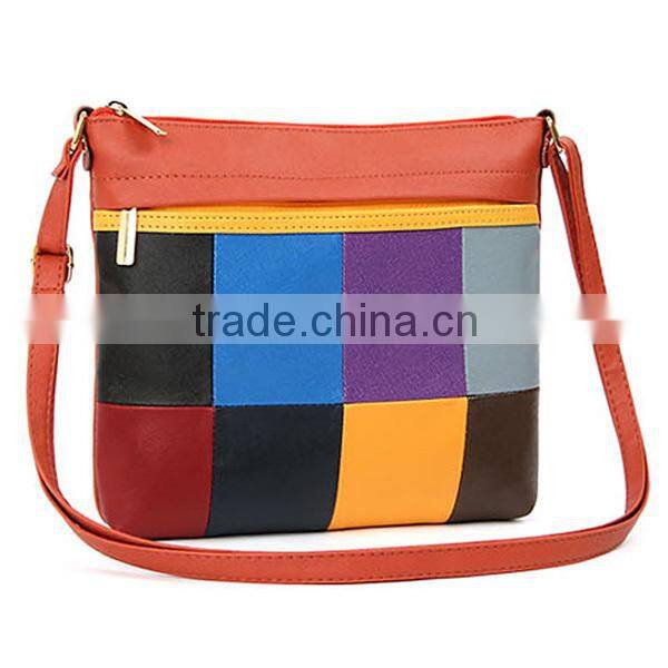 2014 New arrival top quality durable cute mixed clour cheap handbag price