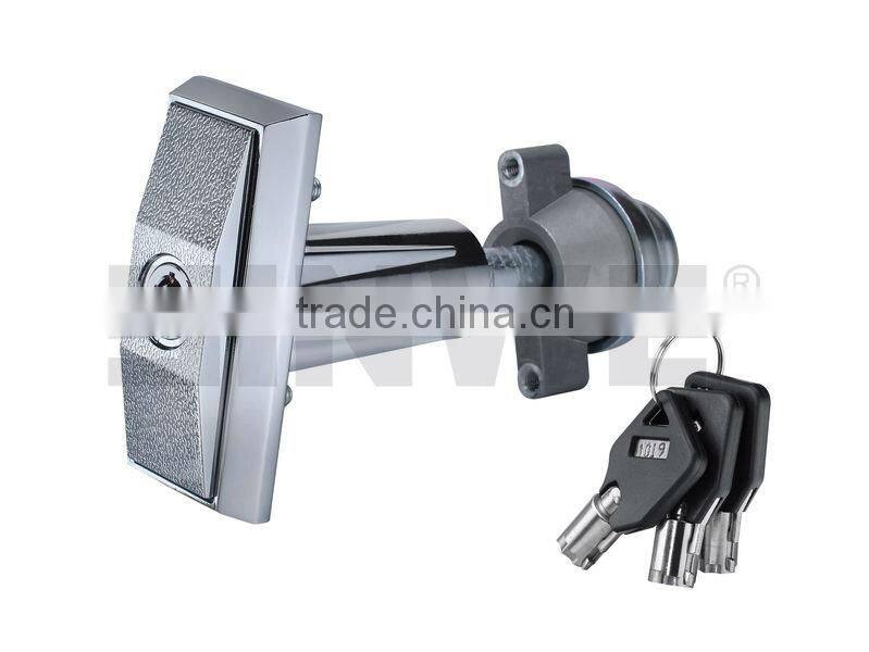 top security lock coin lock for shopping cart