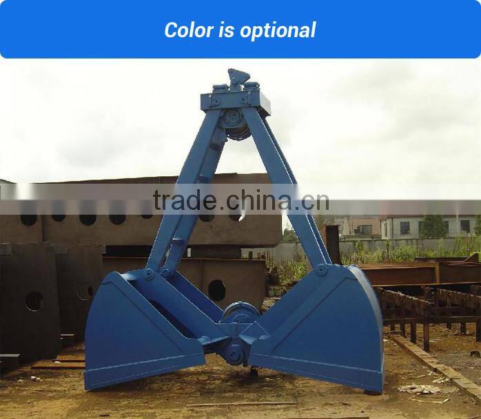 stainless steel elevator clamshell bucket for cranes