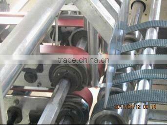 Semi-auto corrugated paperboard folder gluer machine carton making machine/Speed of machinery:0-60m/min