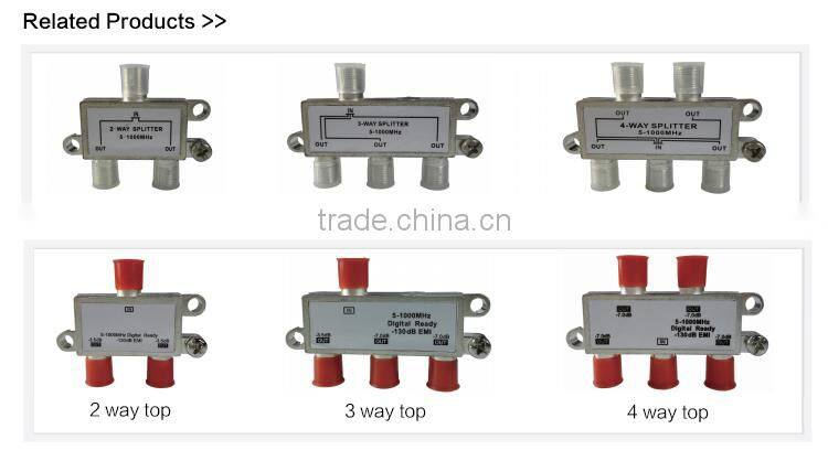 5-1000MHz outdoor catv tap eight way tap