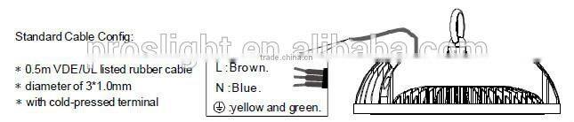 3years warranty super brightness 100w led high bay light manufacturer