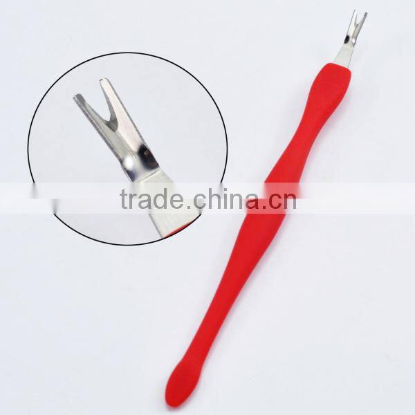 New Stainless Steel Nail Cuticle Pusher
