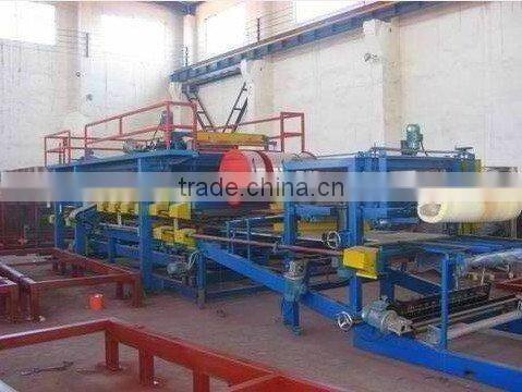 Sandwich panel forming machine