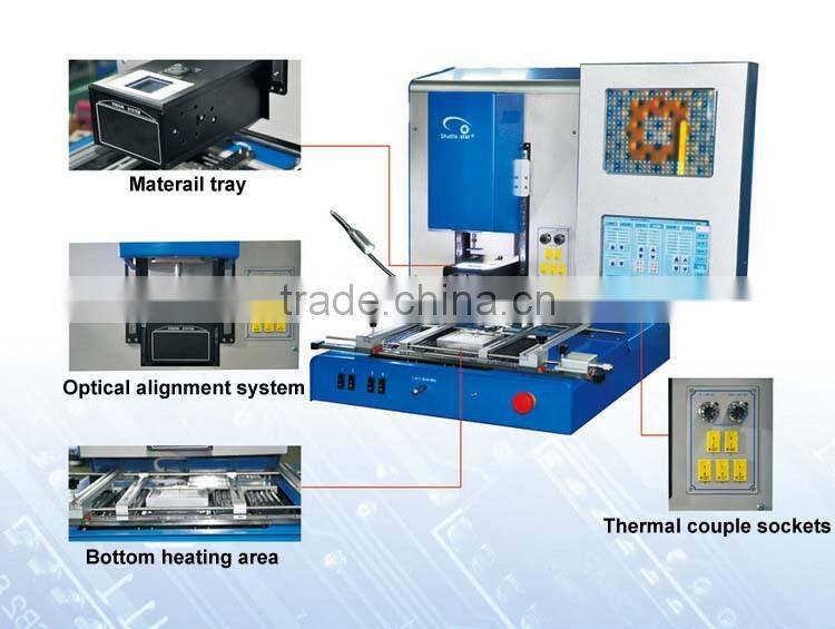 Automatic bga rework station hot air bga chip repair machine(shuttle star PS400)