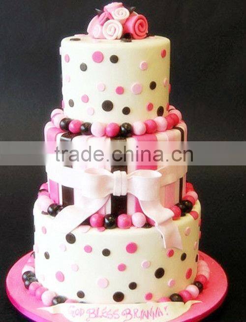Silicone Fondant Bead Mold, Lace Border cake decorate mould