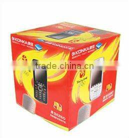 2013 Hot Sale Carmera Paper Packaging Box