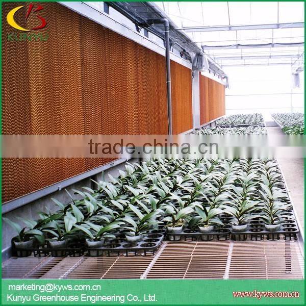 Agricultural greenhouse evaporative cooling pad for sale