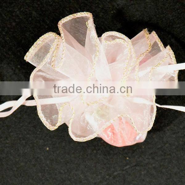 Clear Wedding Gift Organza Cloth Bag