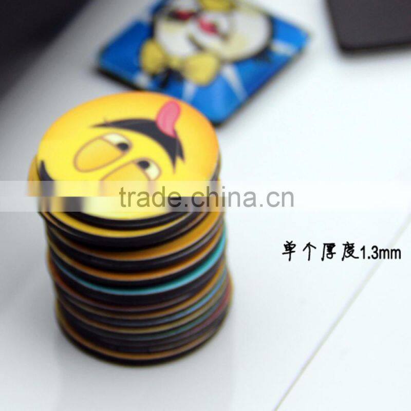 custom logo printed magnet sticker