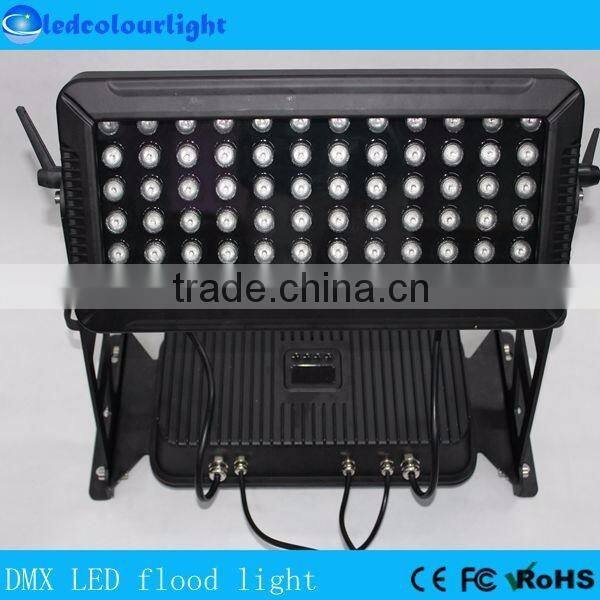144W DMX RGB LED flood light RGBW DC24V LED wall washer light