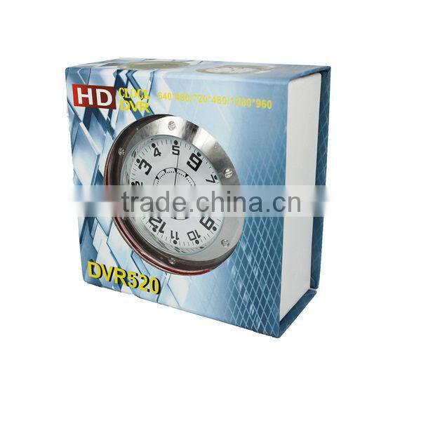 HD Mini Clock DVR Camera Motion Detection Video Recorder Black Hidden Camera