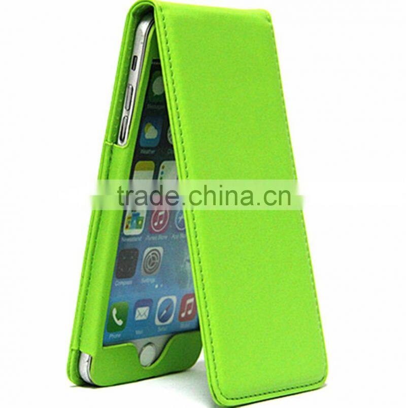 Personalized custom flip pu leather case for iphone 6