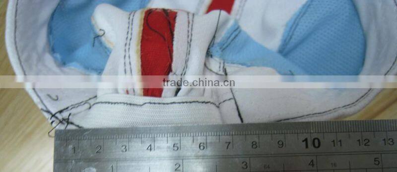 cycling cap polyster material print logo bike hat